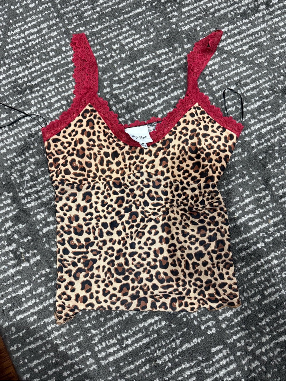 Leopard print tank